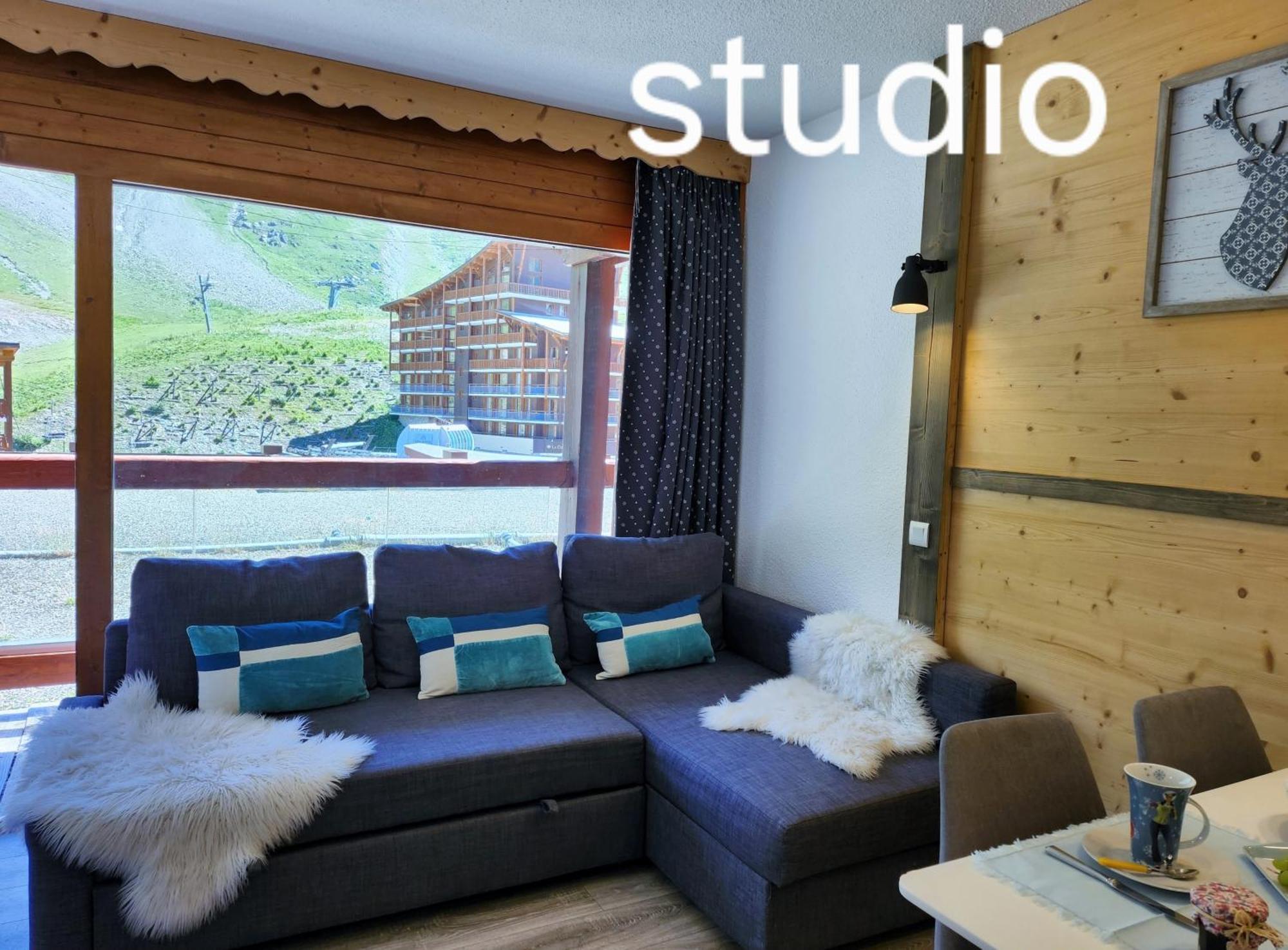 Arc 2000 - Appartement Ou Studio Avec Balcon Et Vue Les Arcs  Exteriér fotografie